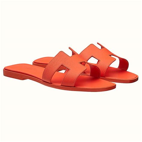 hermes sandale orange|Hermes sandals heels christian.